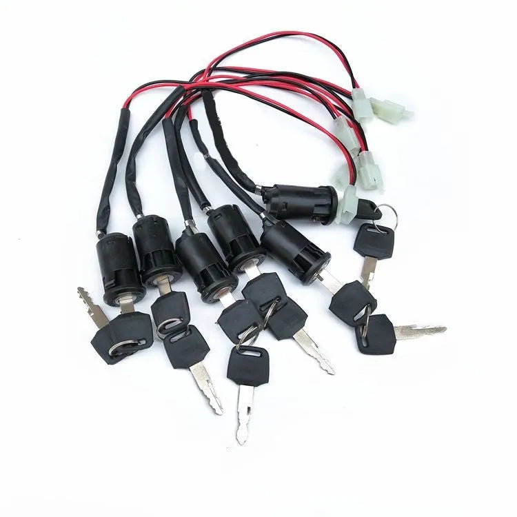 Waterproof plastic electric door lock actuator for car central locking system