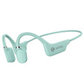 Bone conduction wireless Bluetooth headset with hanging neck design in multiple colour options
