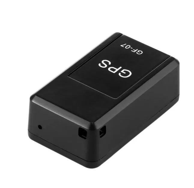 GF07 anti-lost GPS tracker 35x20x14mm ABS black with SOS alarm