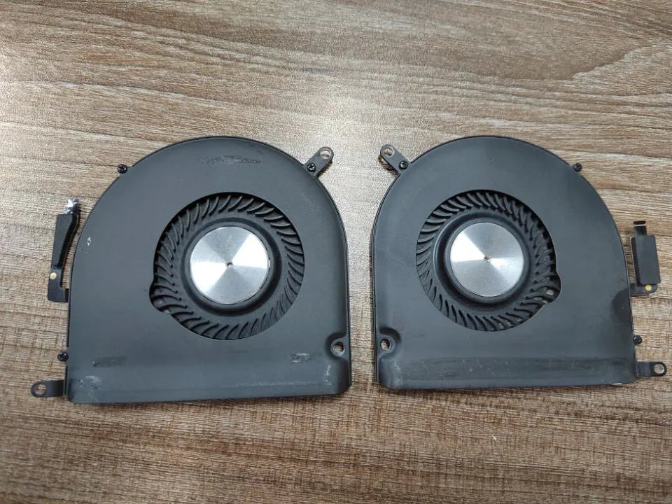 Black internal cooling fan for MacBook Pro A1398 MC975 MC976 13 to 15 inch laptop replacement part