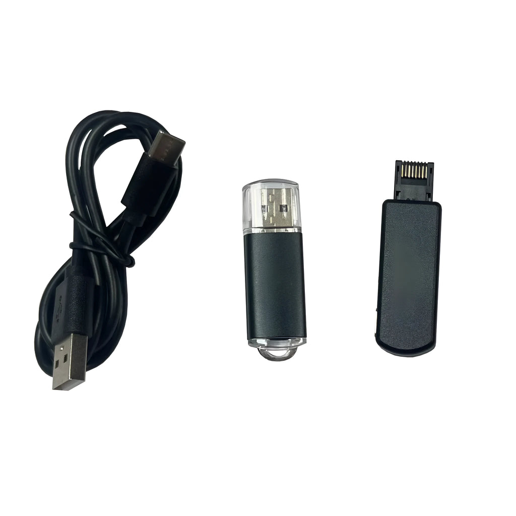 Black JB Tool USB adapter for PlayStation 5 with aluminium alloy casing and Ethernet port.
