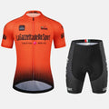 Road bike cycling short sleeve suit in quick-dry polyester for summer sports