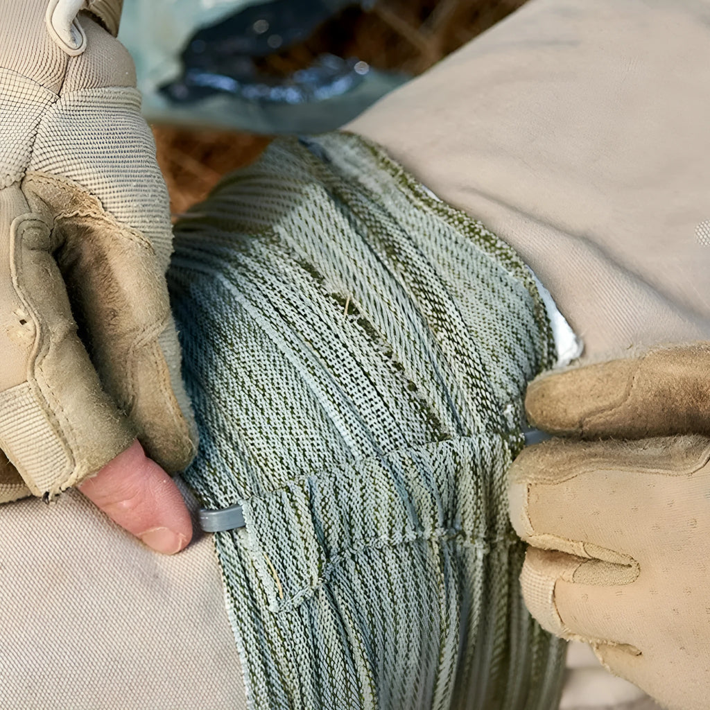 Simple portable outdoor training hemostatic bandage trauma dressing in 4 inch and 6 inch sizes
