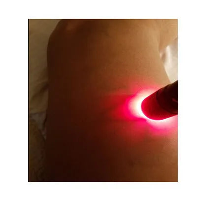 Black aluminium alloy Smart Vein Locator medical device for phlebotomy.