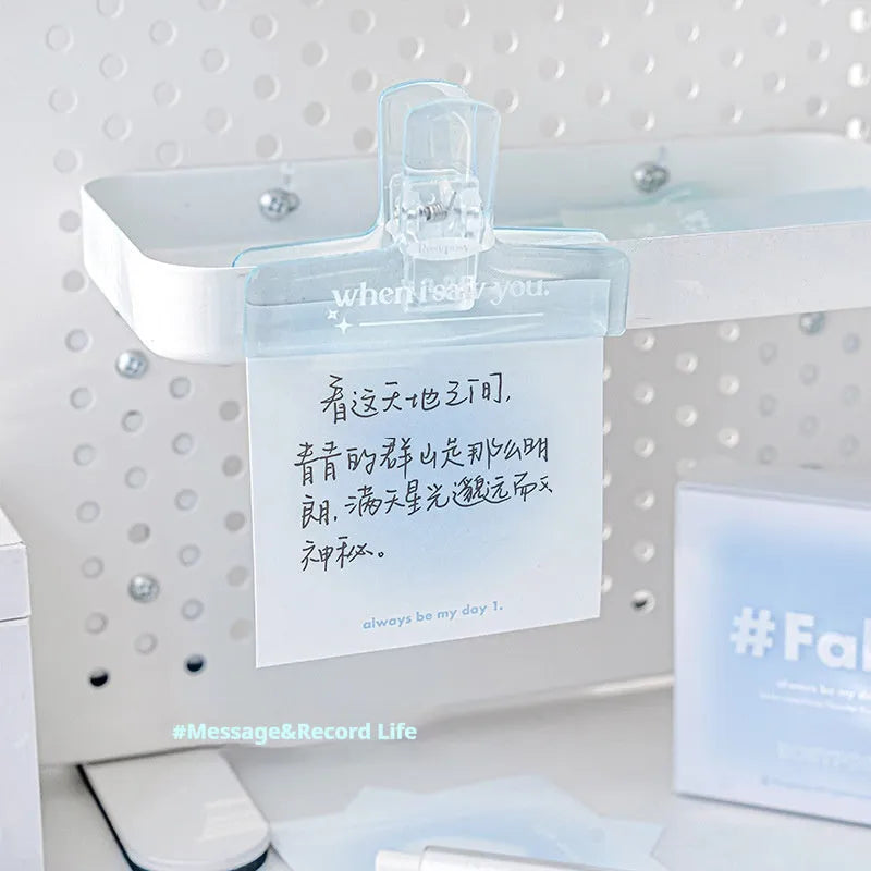 70mm gradient parchment inner multifunctional notepad with blush, green, purple, and blue colour options