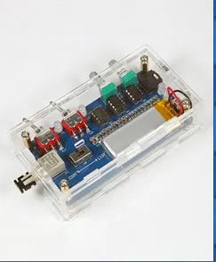 220V music Tesla coil driver board with controller and cables for SSTC plasma demonstrations.