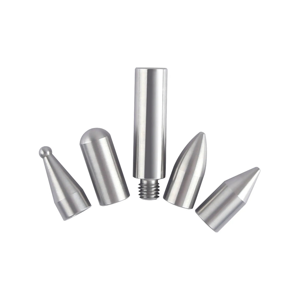 Three-piece alloy steel car dent repair hook crowbar tool set for automotive bodywork panel maintenance
