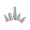 Three-piece alloy steel car dent repair hook crowbar tool set for automotive bodywork panel maintenance