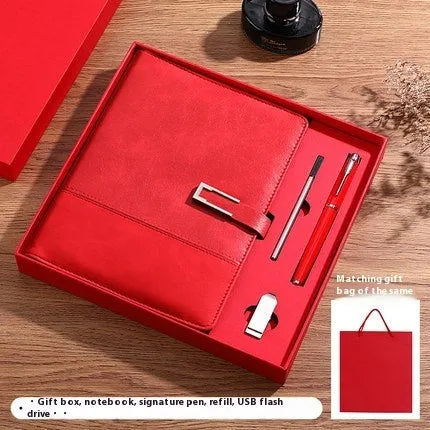 A5 soft leather notebook in multiple colours with wood-free paper pages