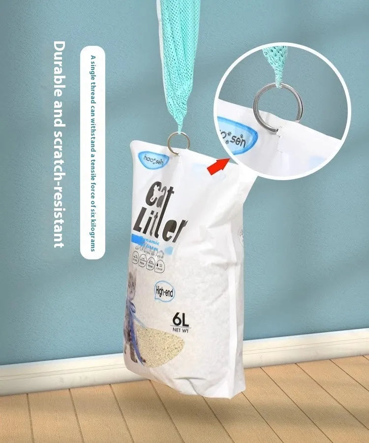 Upgraded 5th generation cat grooming bag with detachable design and scratch-resistant thickened material