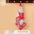 Class A pure cotton gauze square towel 40x34cm hanging handkerchief for face washing