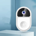 Doodle Smart Visual Doorbell V8 in black or white with two-way intercom and USB charging port.