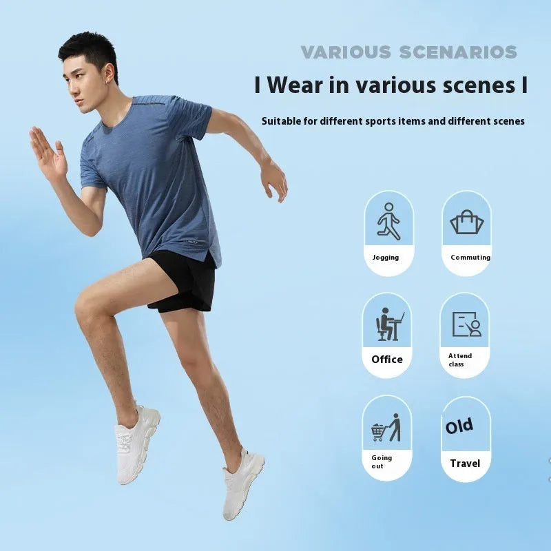 Men's polyester basketball shorts in low-waist design with American sports styling