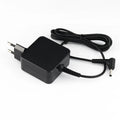Black 45W laptop adapter with American plug and charging cable