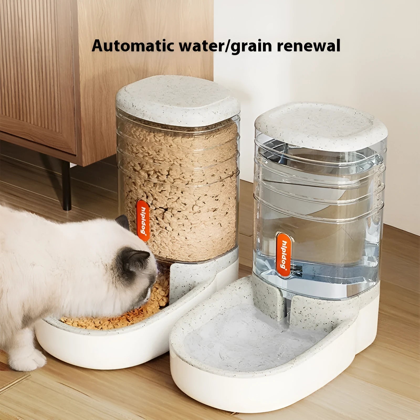 Automatic pet drinker fountain feeder 3.8L large capacity for cats dogs in blue grey pink green colours