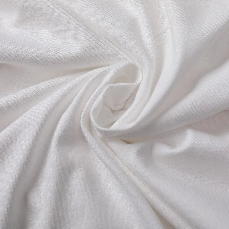 Men's plain short sleeve cotton T-shirt shown in multiple colour options on a hanger.