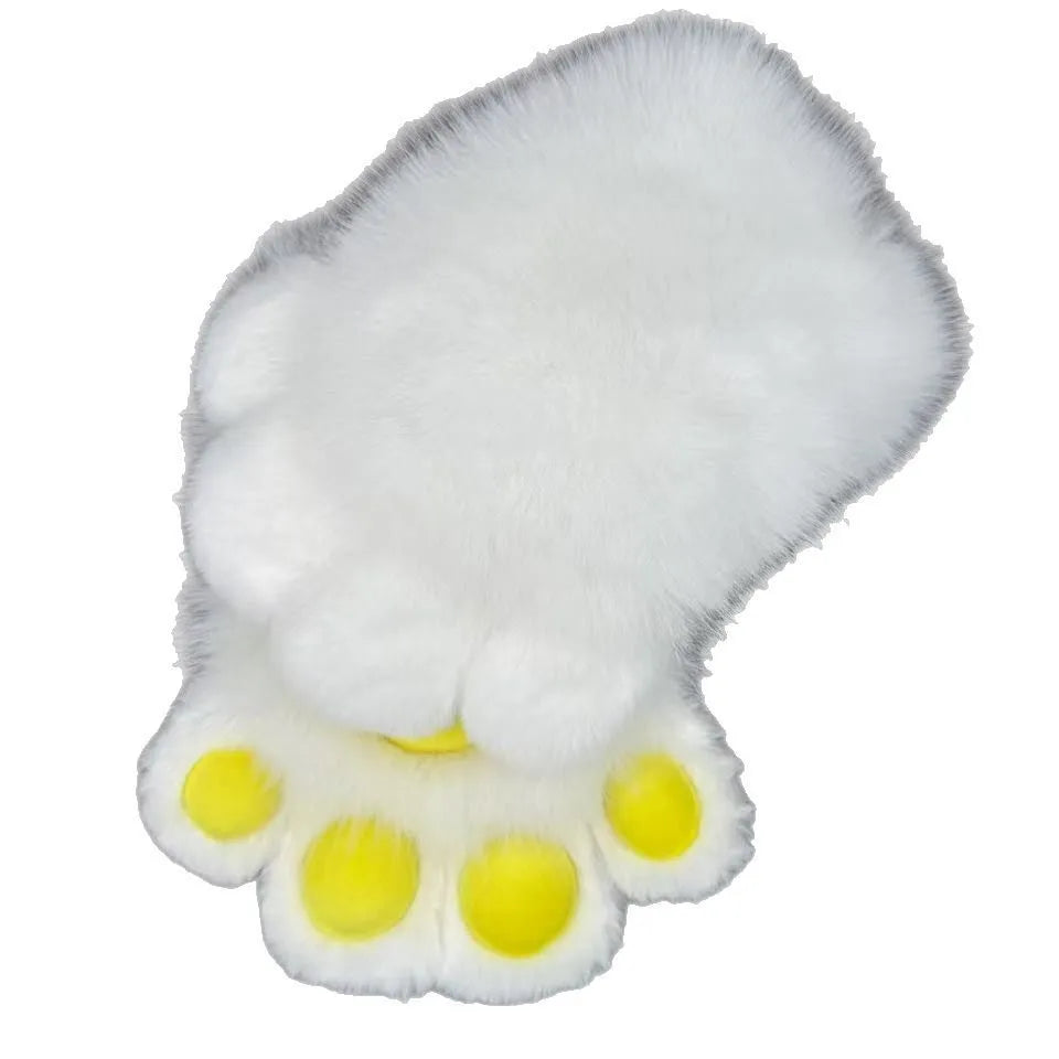 Colourful animal claw cosplay gloves in multiple colour combinations with nylon construction for costume decoration