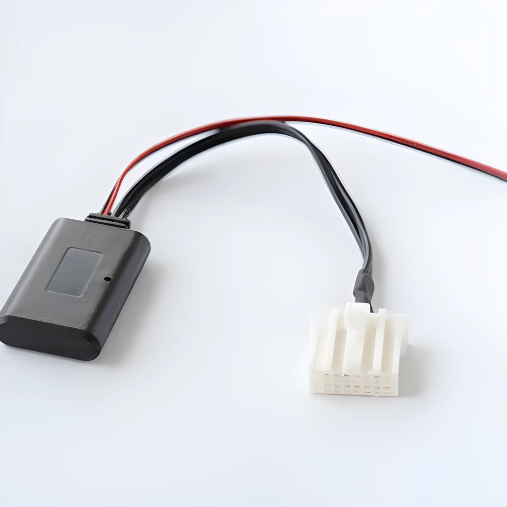Mazda Bluetooth audio adapter cable for connecting smartphones to 2006 and later Mazda car stereos.