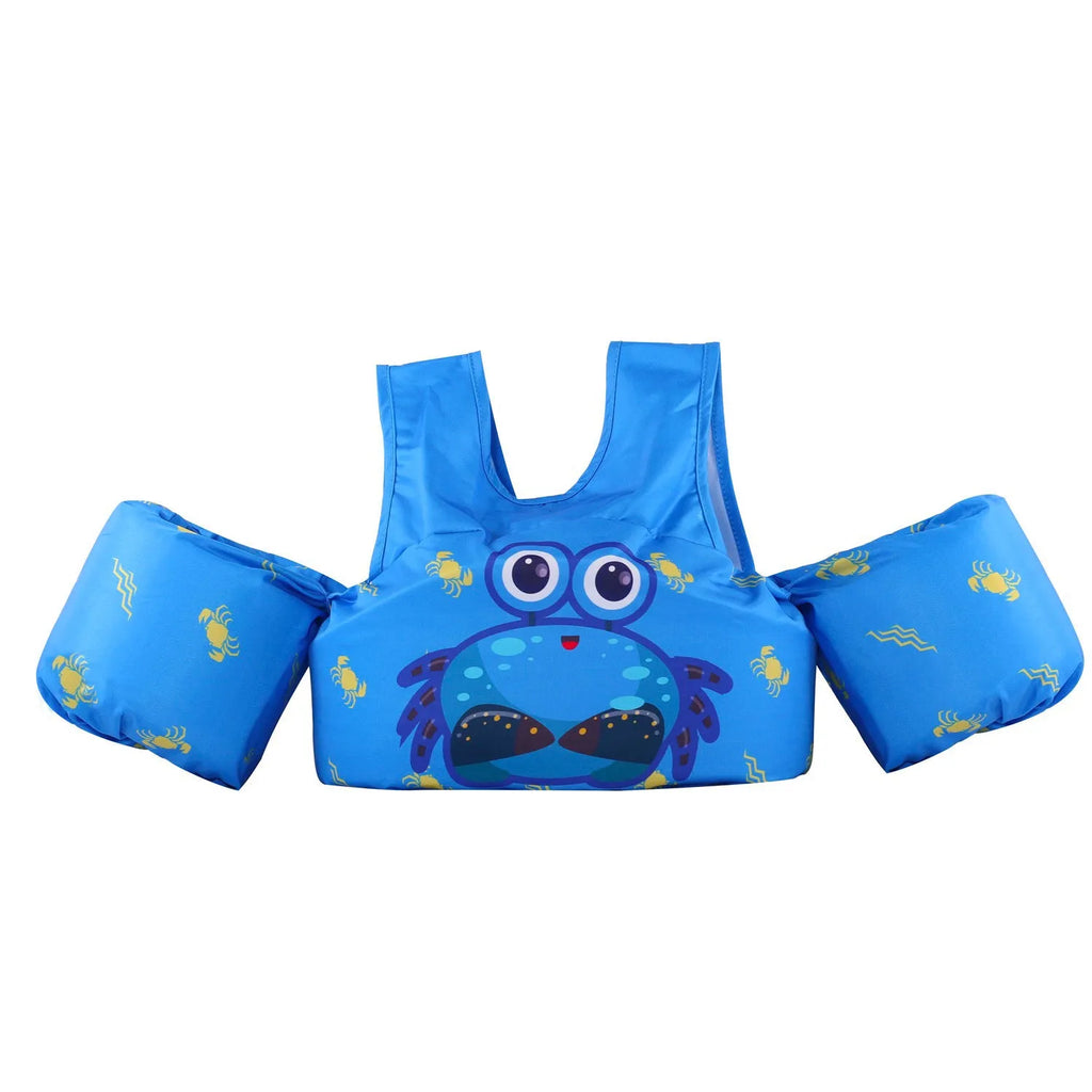 Cartoon children's arm swimming ring life jacket in polyester with multiple pattern options
