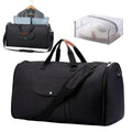 Folding multifunctional luggage duffel bag in Oxford cloth with 36-55L capacity