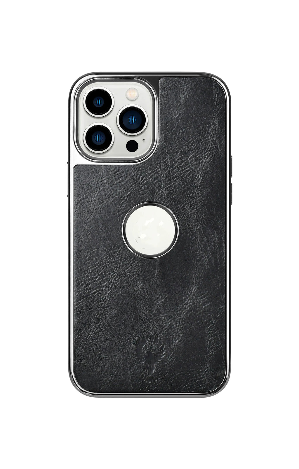 Latest PU leather plating cell phone case for iPhone 13 Pro and iPhone 13 – shockproof, brown business design