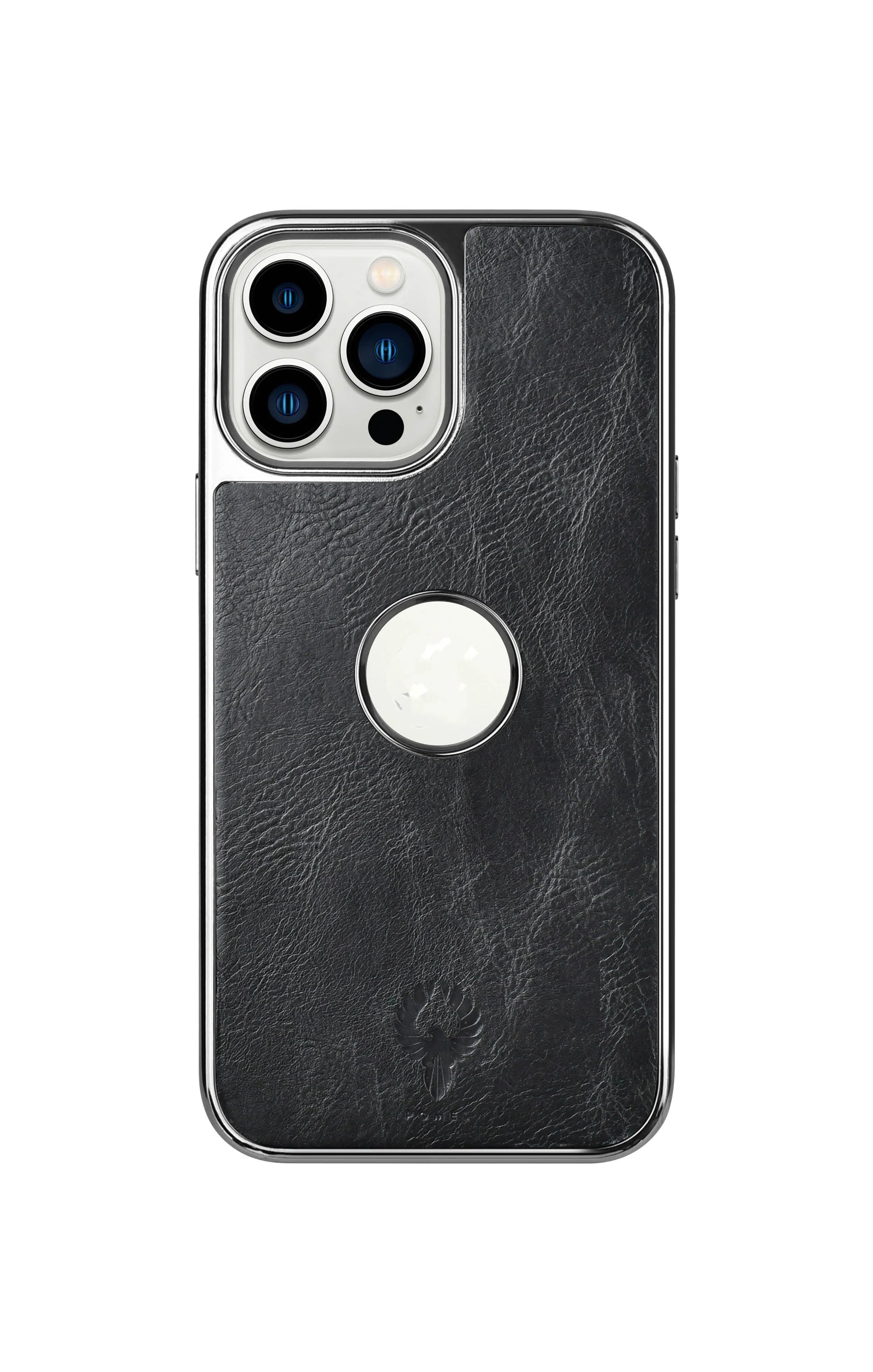 Latest PU leather plating cell phone case for iPhone 13 Pro and iPhone 13 – shockproof, brown business design