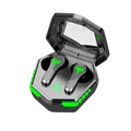 Black N35 gaming Bluetooth wireless in-ear headset with earplugs
