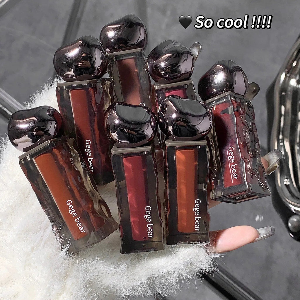 Glacier Lava Lip Lacquer mirror finish lip gloss in seven colour options