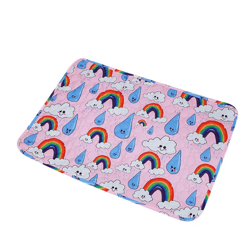 Reusable washable waterproof pet urine pad in animal pattern design
