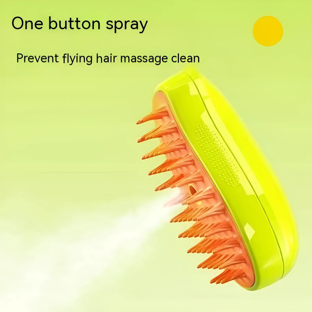 20ml wash-free pet essence bottle for dogs and cats with plastic brush and Green or Yellow set option