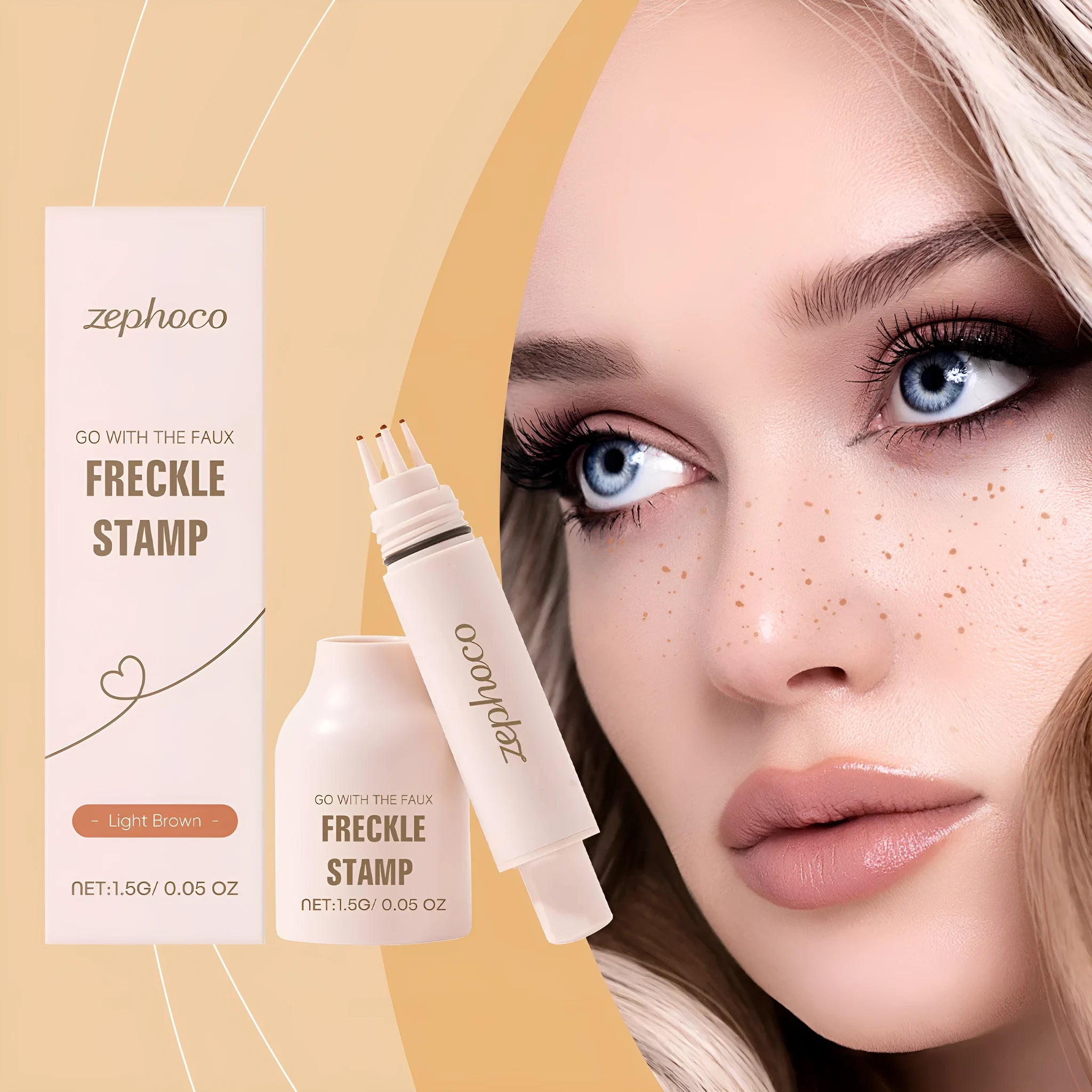 Color Creative Makeup Facial Fleck Removal Pen 15g in three shades Brown Dark Brown Light Brown