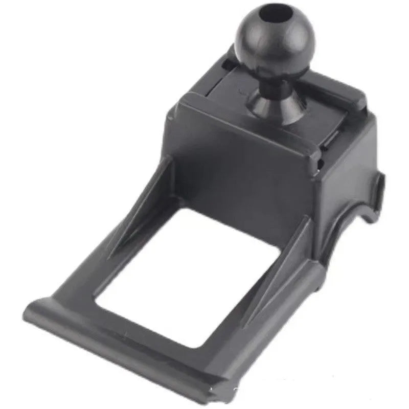 Goodway car dashboard mobile phone bracket showing 360-degree rotation mechanism on compatible vehicle