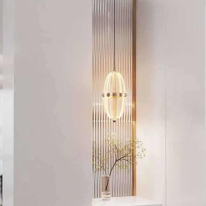 50cm acrylic pendant light three colour options simple modern living room dining room ceiling lamp
