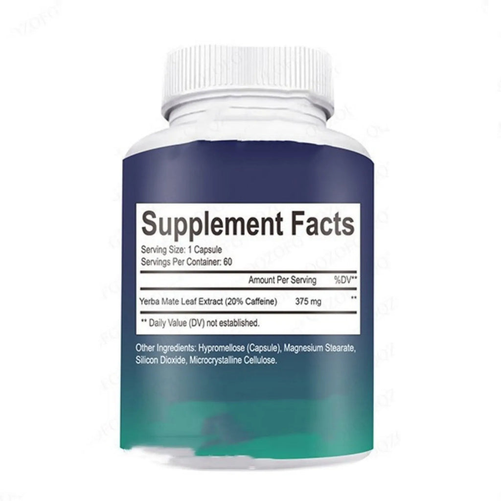 Bottle containing 60 vitamin capsules with normal temperature storage instructions