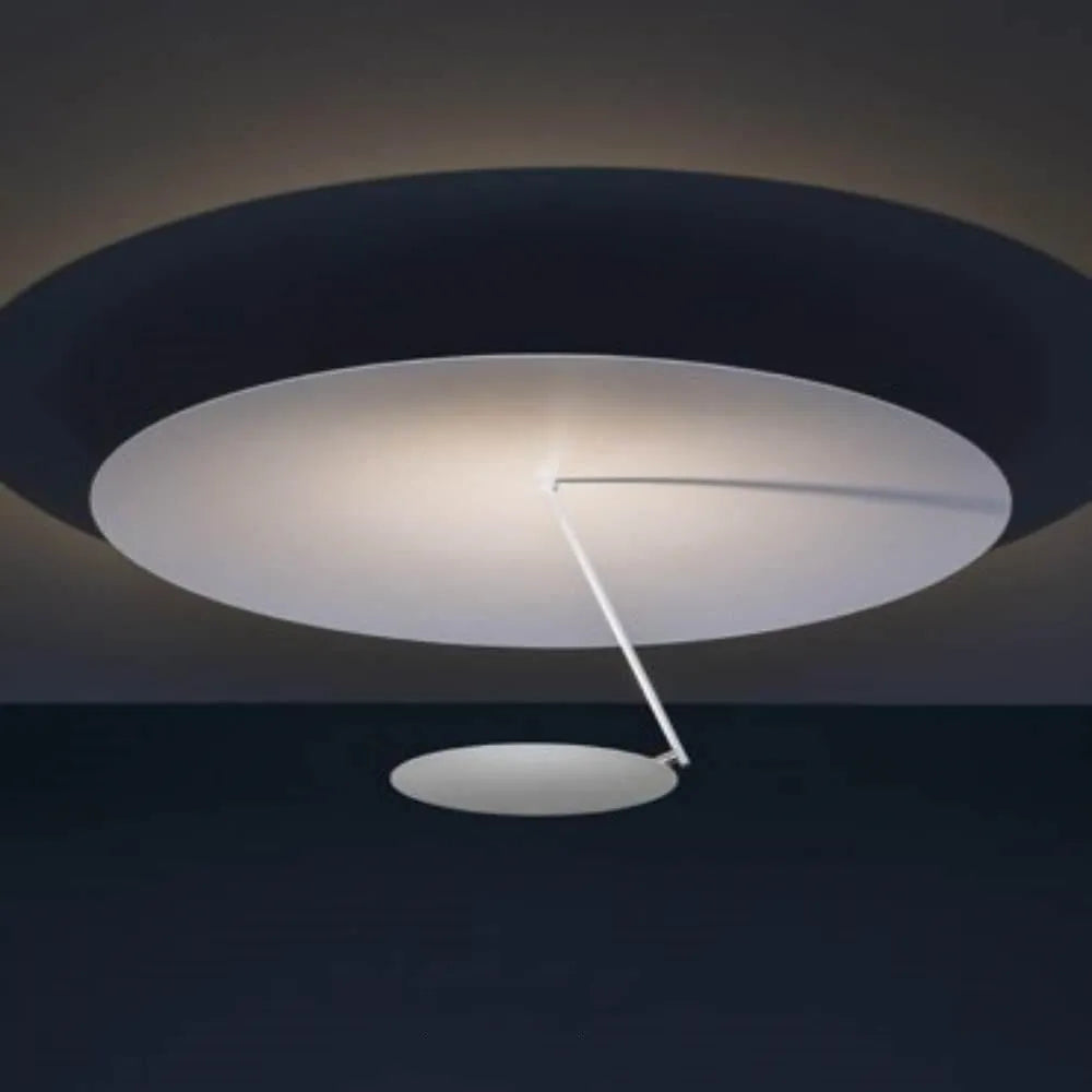 Creative art chandelier ceiling lamp with iron construction and warm LED lighting