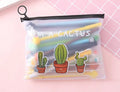 Marvel series pen set with 20 black 0.5mm pens in cactus cartoon plastic case