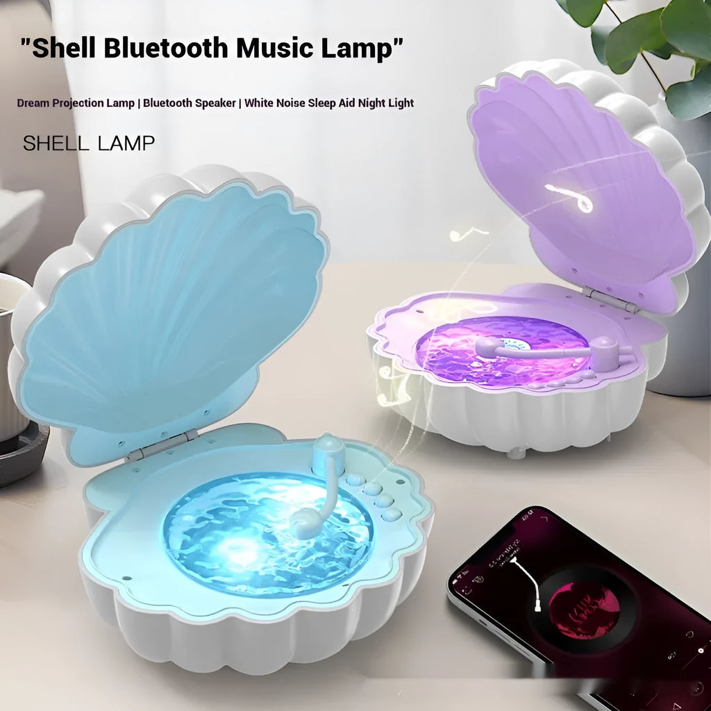 Retro vinyl record player shell decorative LED lamp with Bluetooth speaker in blue colour option