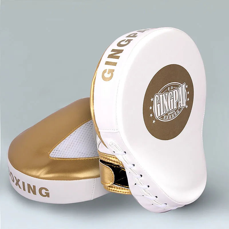 Portable vertical hanging punch target for boxing and sanda training in gold colour