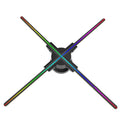 60cm 3D holographic projector advertising machine with WiFi control and 720 lamp beads