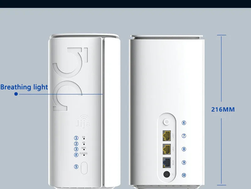 4G CPE wireless router with wired-to-wireless conversion, Qualcomm or Zhanrui chip versions
