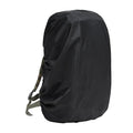 PU material backpack rain cover in army green colour, designed for 80 litre capacity packs.