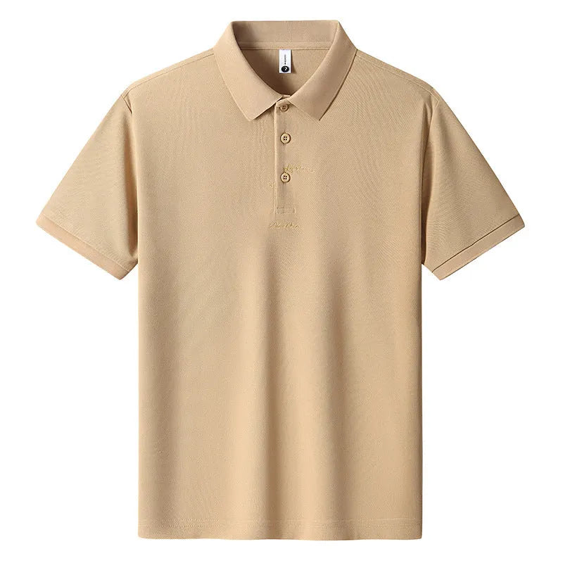 Men's cotton casual t-shirt with printed letters design in six colour options