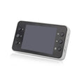 K6000 black hidden car driving recorder with 140 degree front lens mounted behind rearview mirror