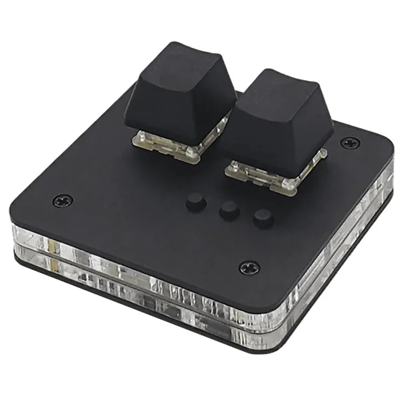 Small USB wired mini keyboard with multimedia keys in black colour option