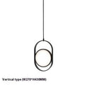 Nordic bedside lamp with reversible magic eye and integrated power strip in black horizontal style