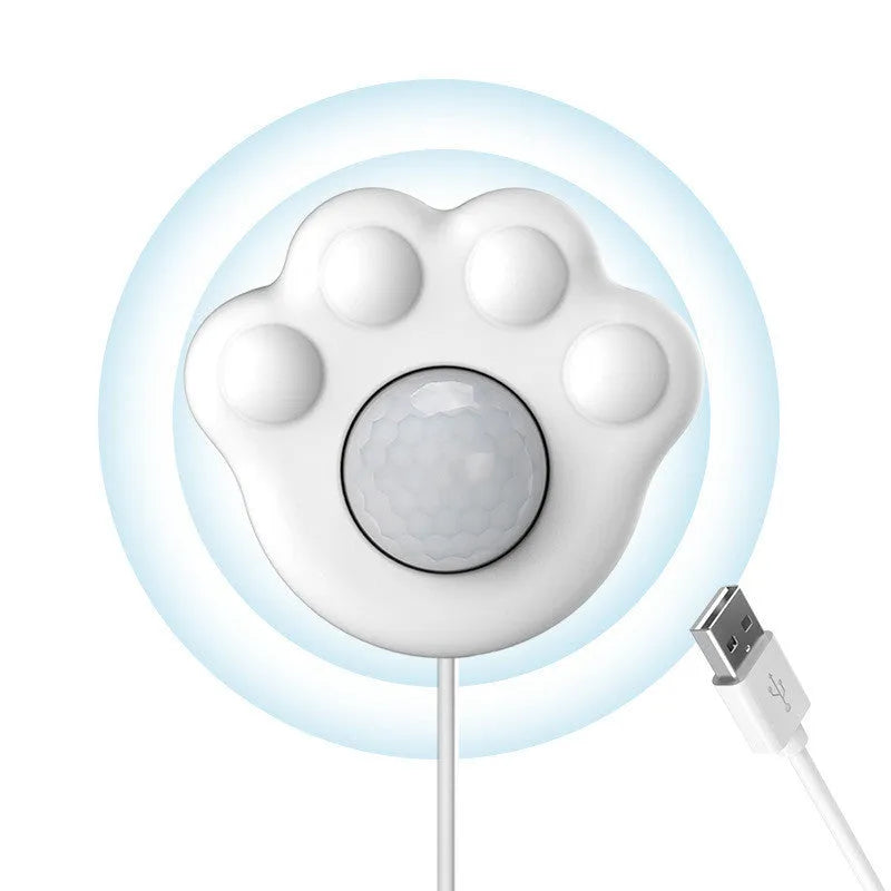 White USB infrared sensor induction control head for cat water dispenser with 3m detection range