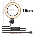 Adjustable live mobile phone stand set at a medium height, showing one of six available style options.