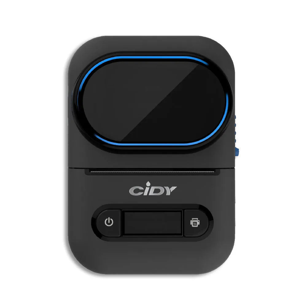 Handheld wireless Bluetooth portable printer, thermal printing, 203 dpi, 57mm print width, 84x130x61mm, Type C and Bluetooth, five colours