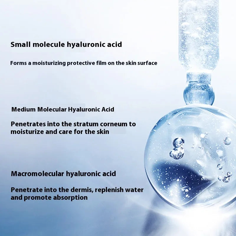 15ml hyaluronic acid facial essence with sodium hyaluronate and glycerol for universal skin types