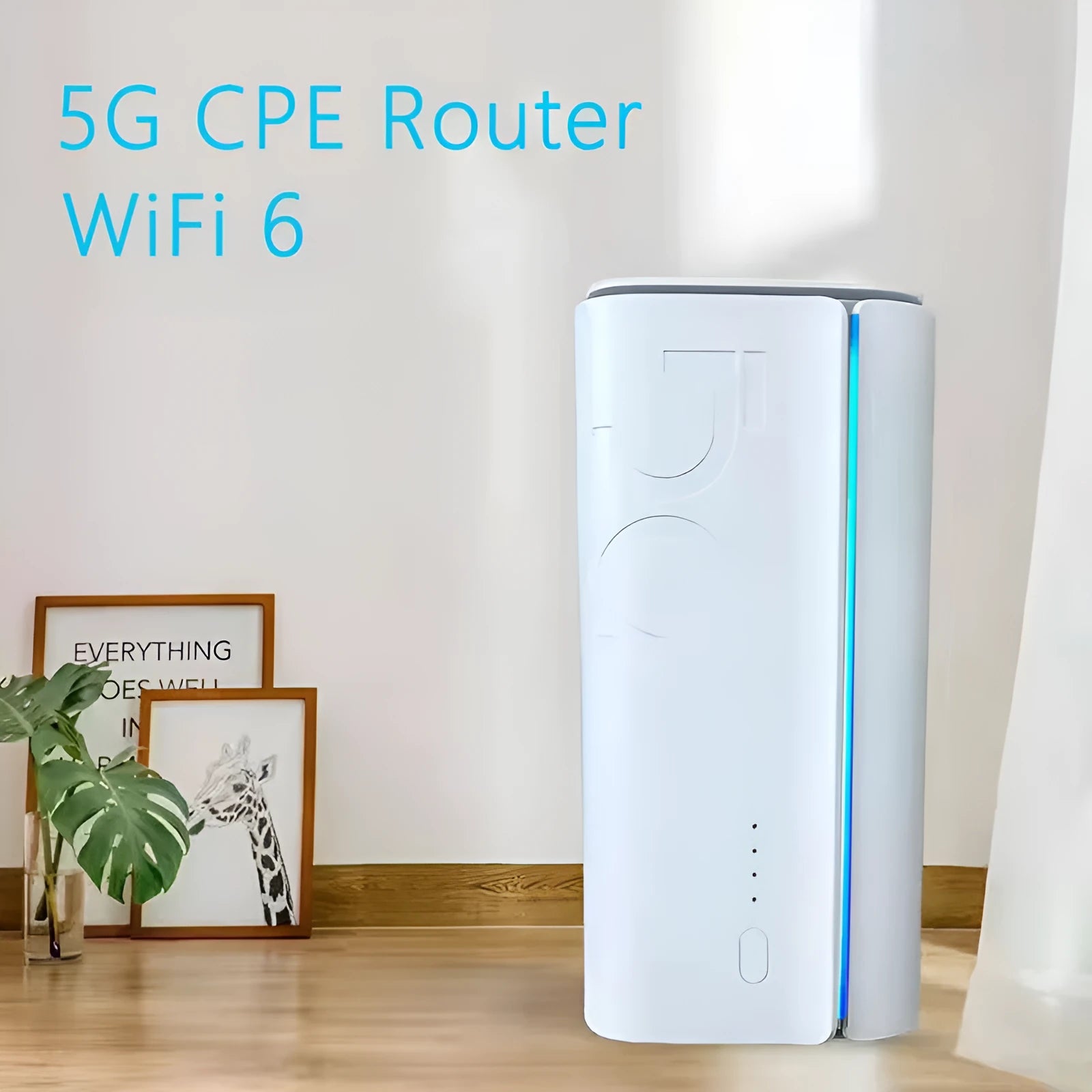 4G CPE wireless router with wired-to-wireless conversion, Qualcomm or Zhanrui chip versions